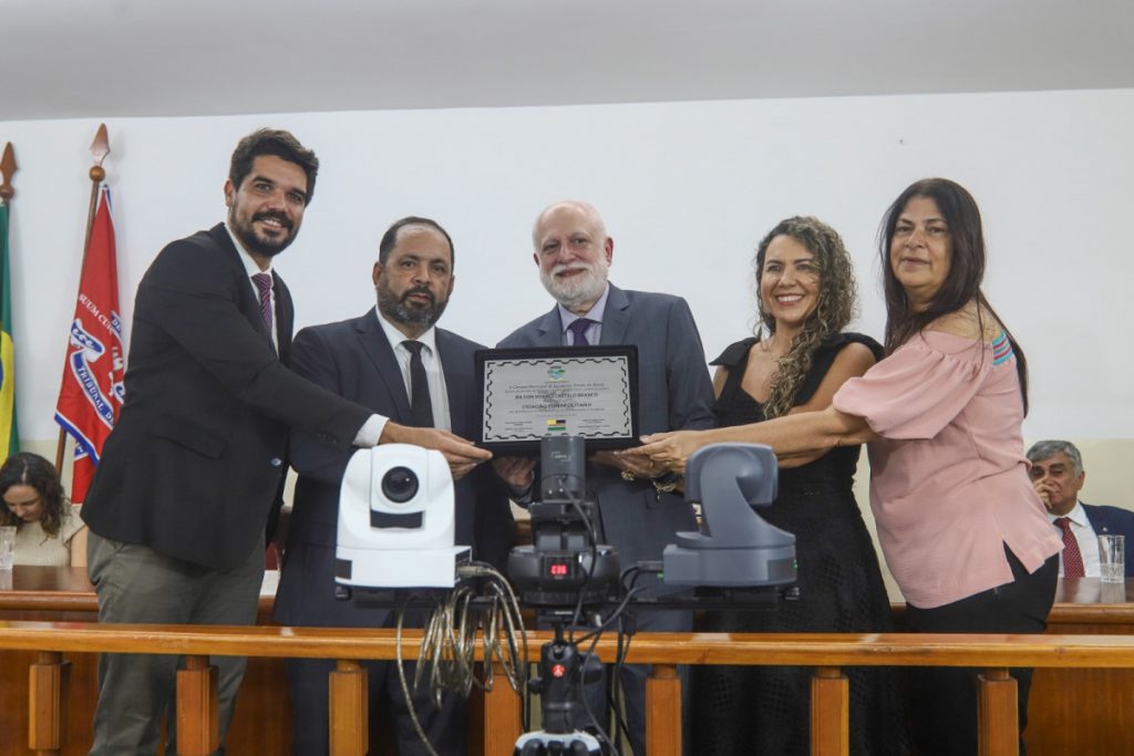 Presidente do TJBA lança Pedra Fundamental do novo Fórum da Comarca de Eunápolis e recebe Título de Cidadão eunapolitano  