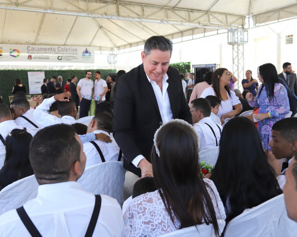 Corregedoria Geral do TJBA realiza cerimônia de casamento no complexo penal de Juazeiro; 18 casais oficializam a união  