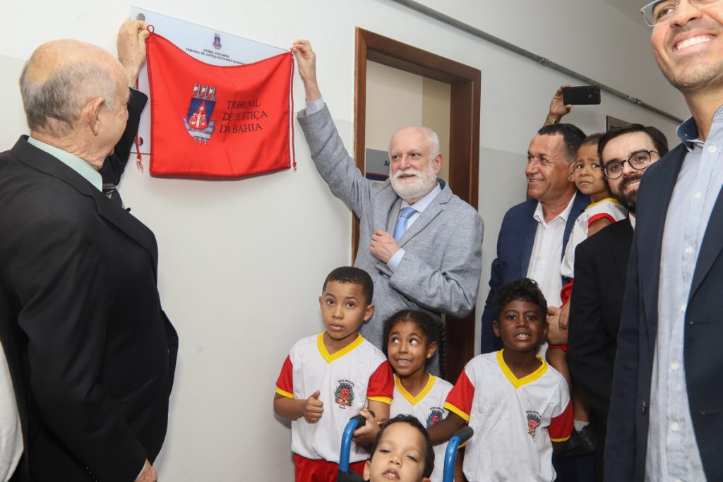 Comarca de Mairi: Presidente do TJBA reinaugura Fórum e inaugura Sala Passiva e Sala de Depoimento Especial   