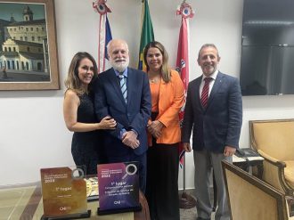 PRESIDENTE DO TJBA RECEBE CONVITE PARA A POSSE DA MESA DIRETORADO TRT-BA, BIÊNIO 2023-2025  