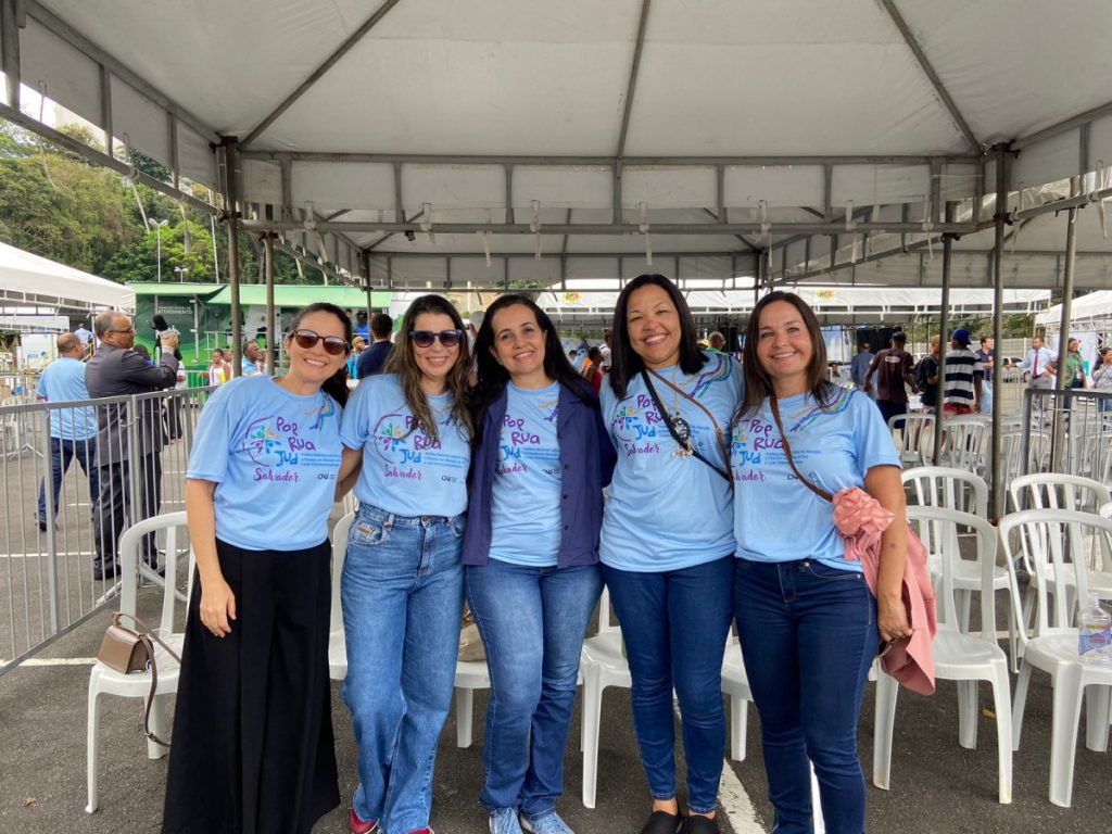 TJBA e outras entidades participam de ações do Pop Rua Jud em Salvador; mutirão atende à população em situação de rua até quarta-feira (04)  