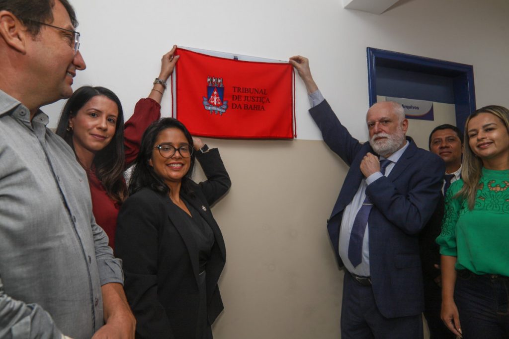 Cocos: Presidente do TJBA reinaugura Fórum e inaugura Sala Passiva, Sala de Depoimento Especial e Cejusc  