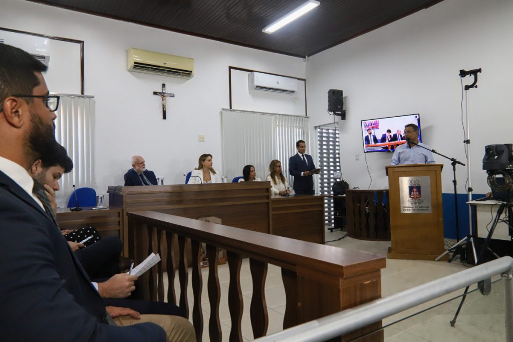 Comarca de Itamaraju: Presidente do TJBA reinaugura dois Fóruns e inaugura Sala Passiva e Sala de Depoimento Especial   