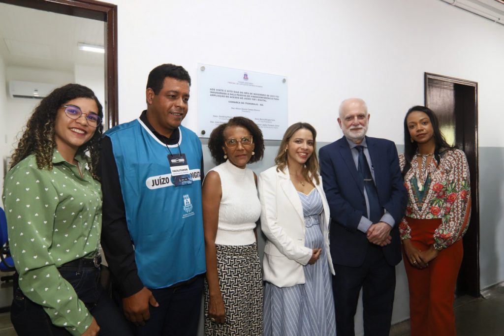 Comarca de Itamaraju: Presidente do TJBA reinaugura dois Fóruns e inaugura Sala Passiva e Sala de Depoimento Especial   