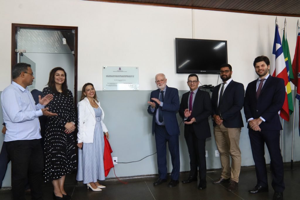 Comarca de Itamaraju: Presidente do TJBA reinaugura dois Fóruns e inaugura Sala Passiva e Sala de Depoimento Especial   