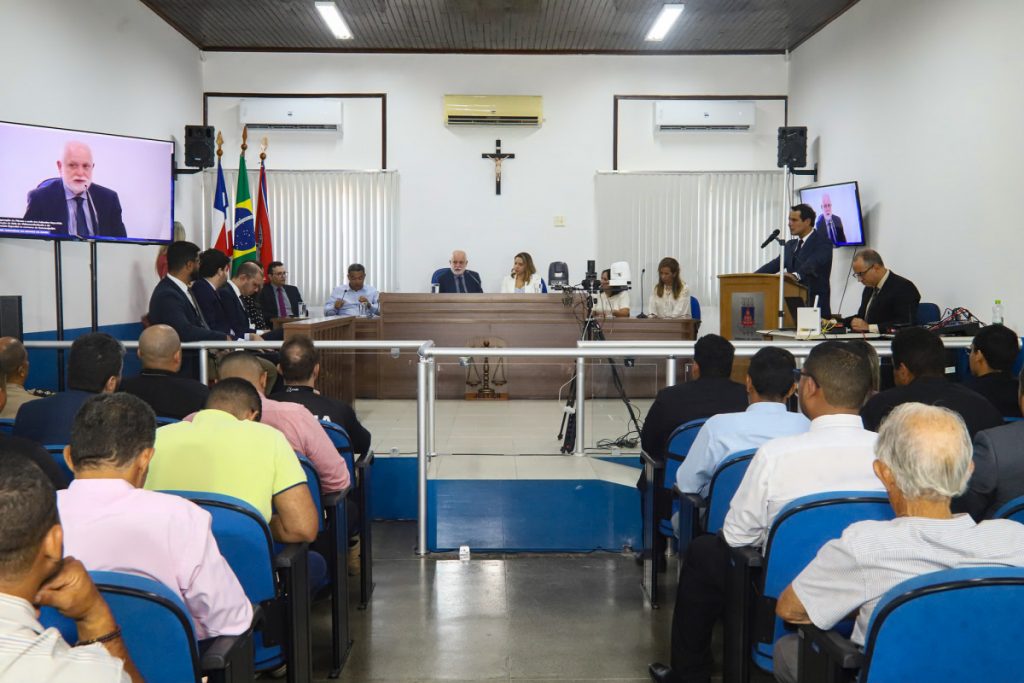 Comarca de Itamaraju: Presidente do TJBA reinaugura dois Fóruns e inaugura Sala Passiva e Sala de Depoimento Especial   