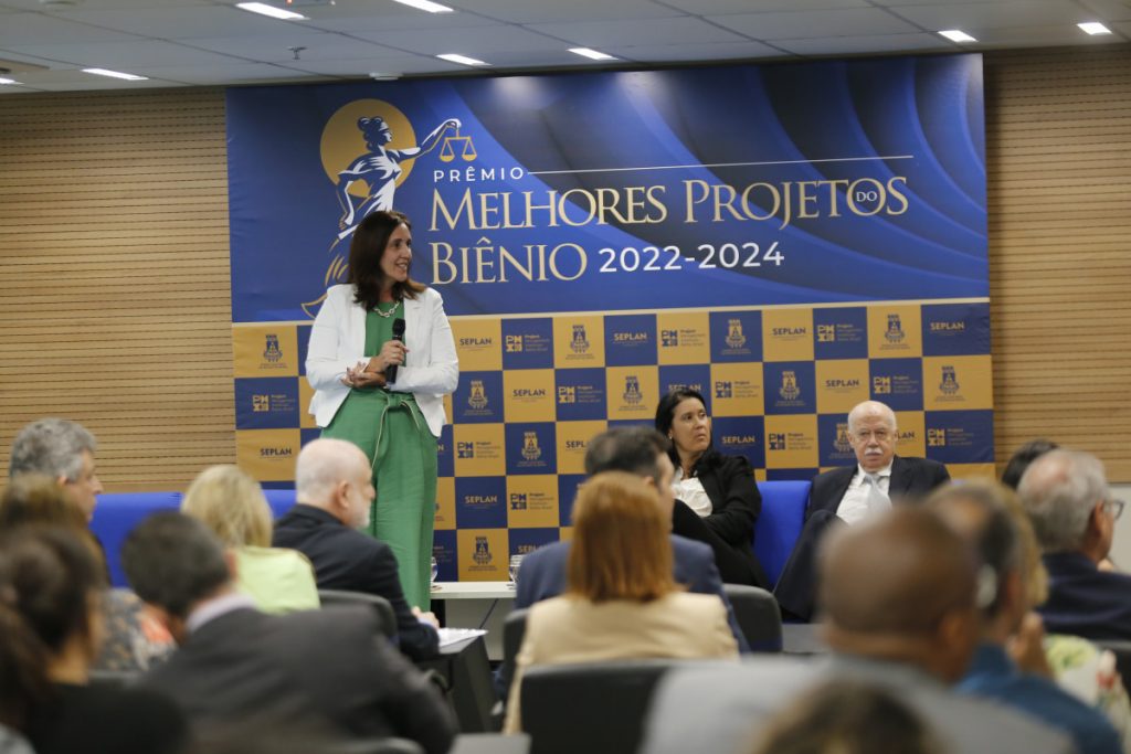 Inovação e gestão estratégica marcam a cerimônia de entrega do Prêmio Melhores do Biênio do TJBA   