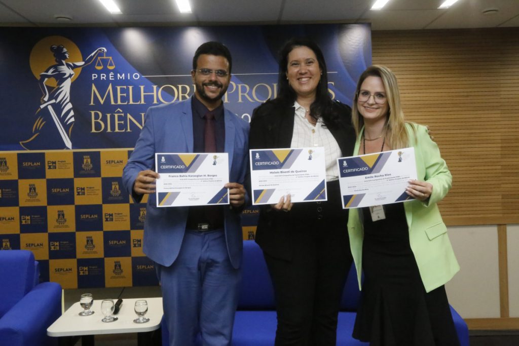 Inovação e gestão estratégica marcam a cerimônia de entrega do Prêmio Melhores do Biênio do TJBA   