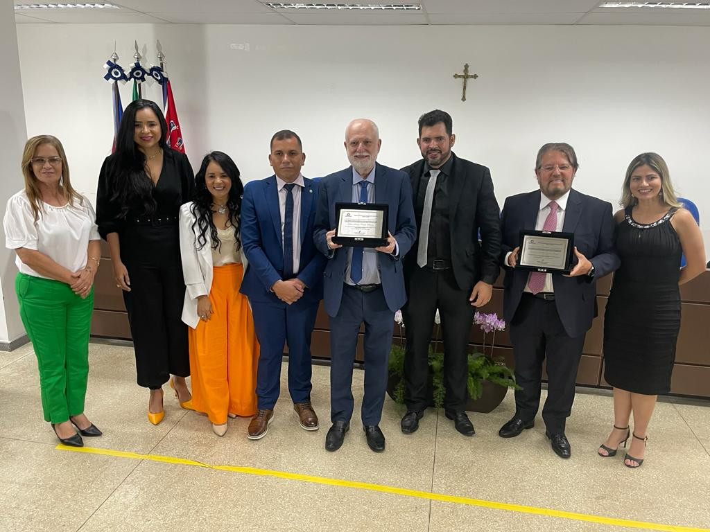 Presidente do TJBA e Corregedor das Comarcas do Interior recebem Título de Cidadão luiseduardense    