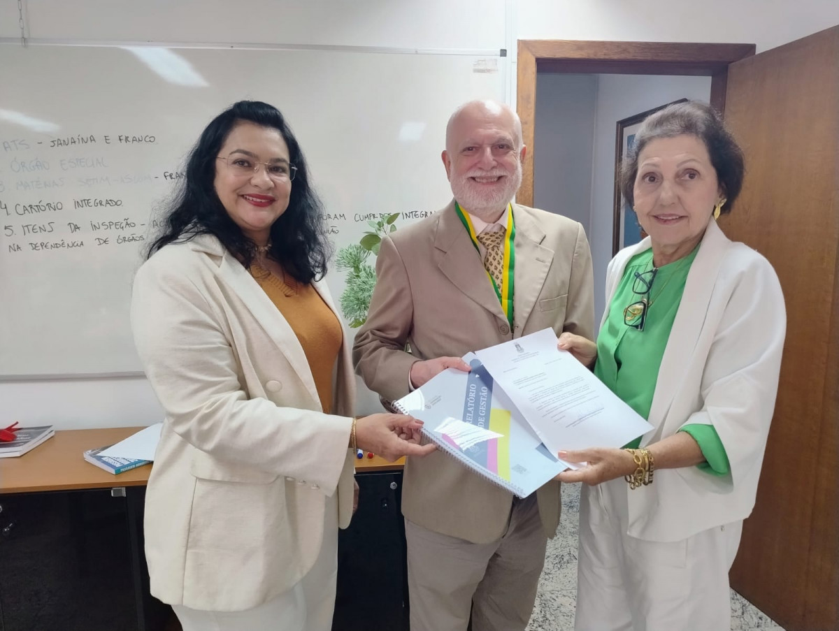 Núcleo de Cooperação Judiciária entrega Relatório de Atividades do Biênio 2022/2024      