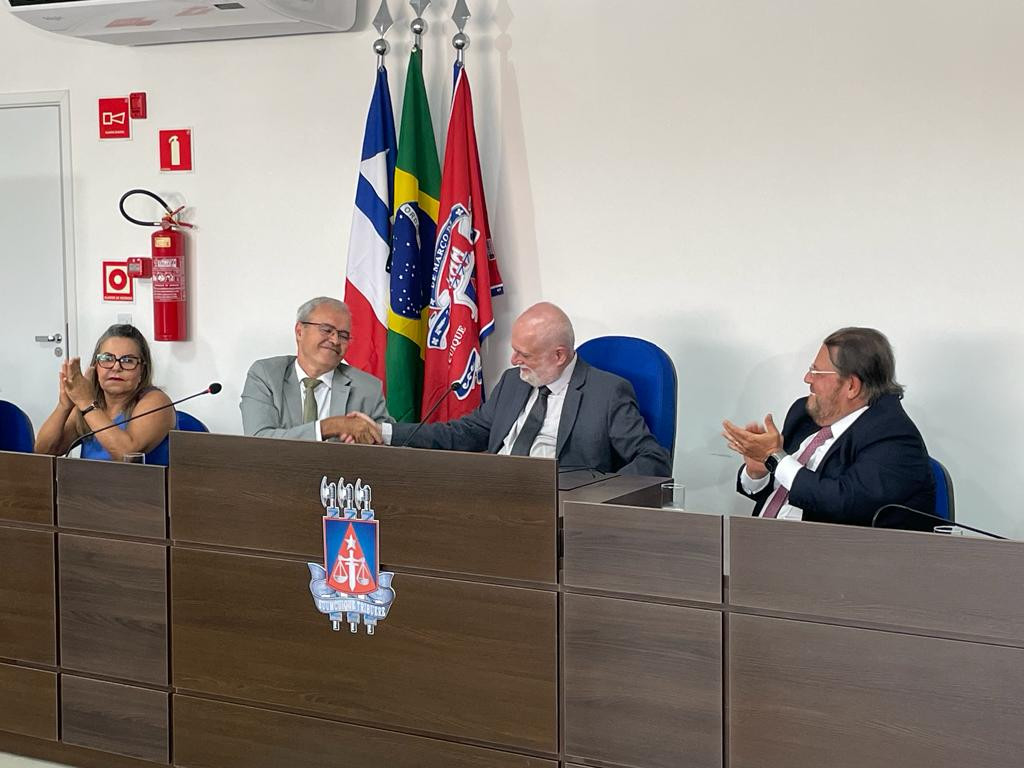 Presidente do TJBA inaugura Fórum de Baianópolis, Sala Passiva e Sala de Depoimento Especial    
