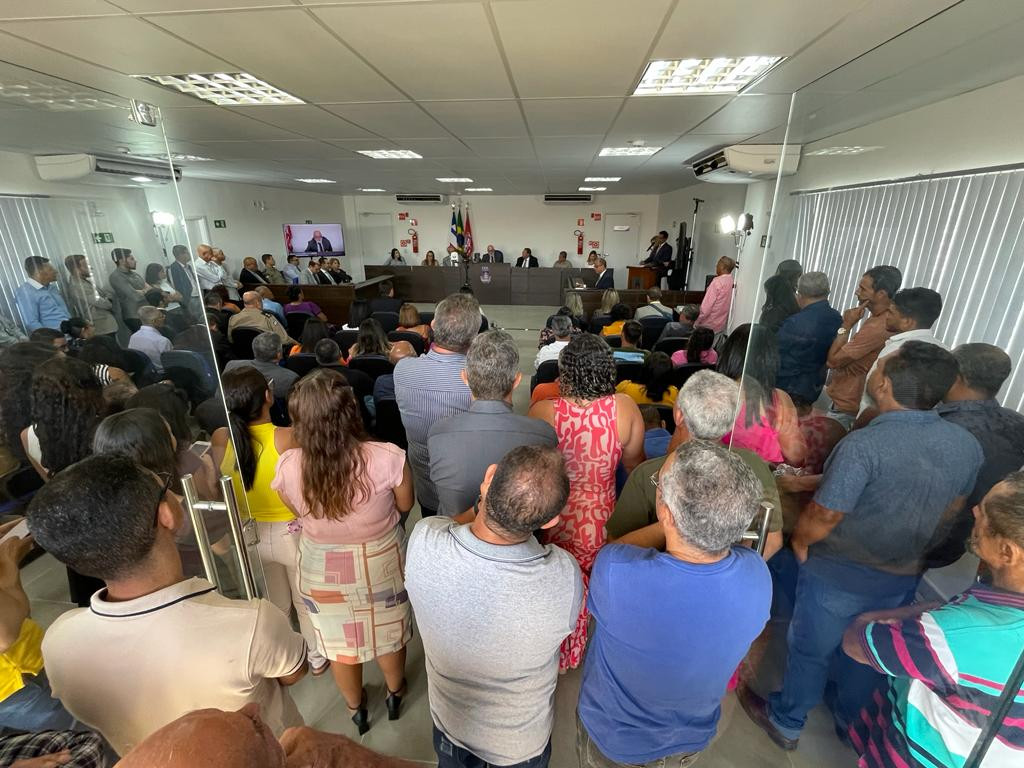 Presidente do TJBA inaugura Fórum de Baianópolis, Sala Passiva e Sala de Depoimento Especial    