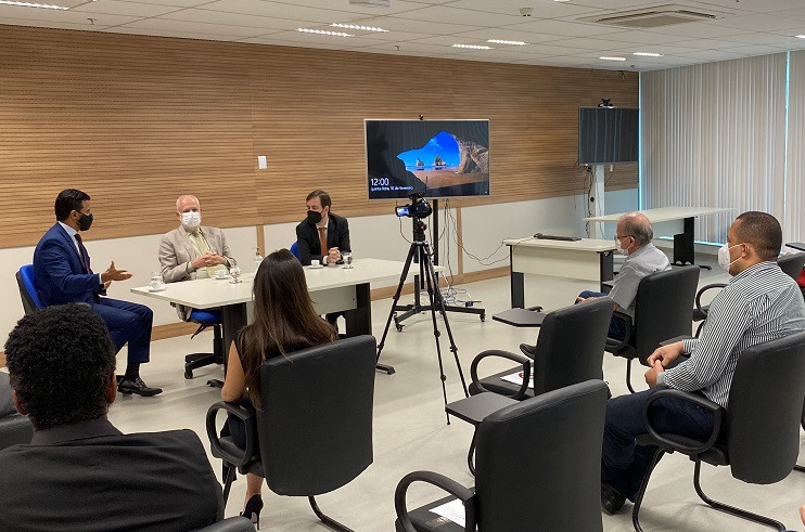 DESEMBARGADOR PRESIDENTE INICIA CRONOGRAMA DE VISITAS ÀS UNIDADES ADMINISTRATIVAS VISITA DO DES. NILSON À SETIM  
