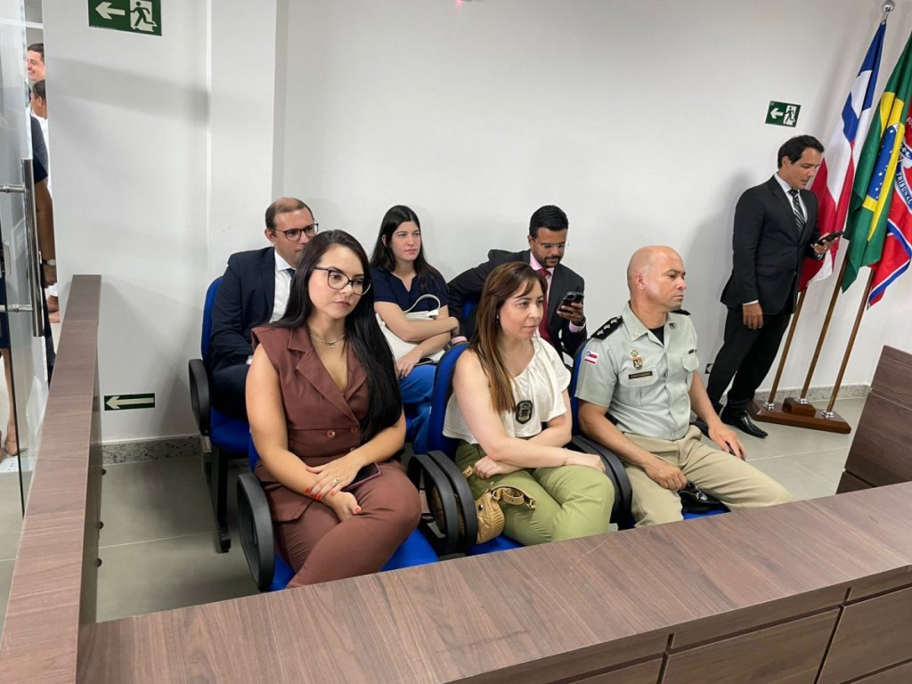 Presidente do TJBA inaugura Fórum na cidade de Belo Campo; estrutura conta com Salas Passivas e com a 100ª Sala de Depoimento Especial da Bahia  