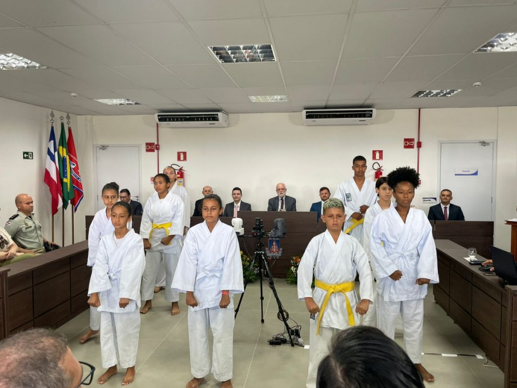 Presidente do TJBA inaugura Fórum na cidade de Belo Campo; estrutura conta com Salas Passivas e com a 100ª Sala de Depoimento Especial da Bahia  