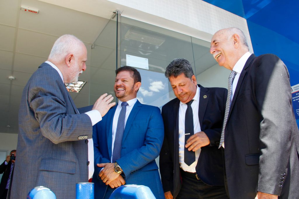 Presidente do TJBA inaugura Fórum na cidade de Belo Campo; estrutura conta com Salas Passivas e com a 100ª Sala de Depoimento Especial da Bahia  