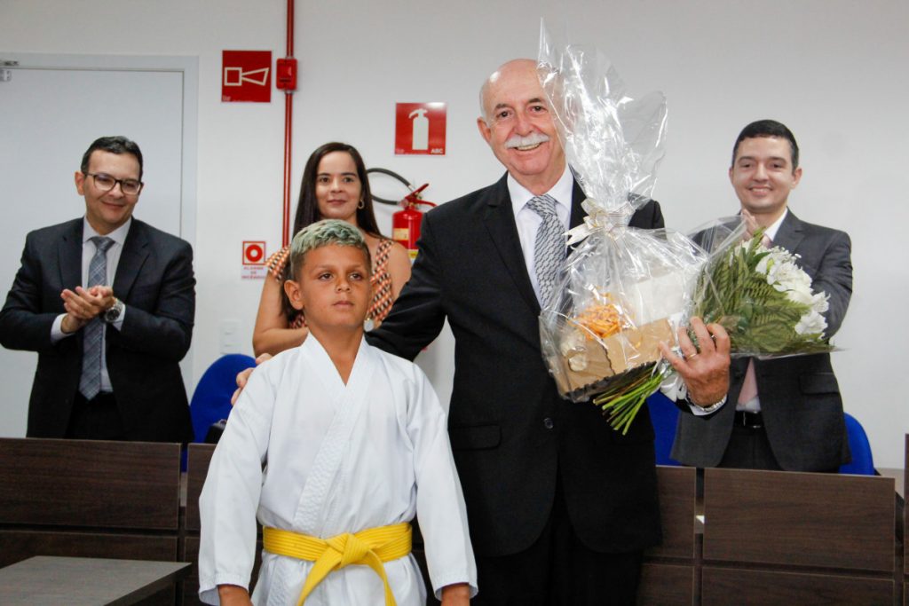 Presidente do TJBA inaugura Fórum na cidade de Belo Campo; estrutura conta com Salas Passivas e com a 100ª Sala de Depoimento Especial da Bahia  