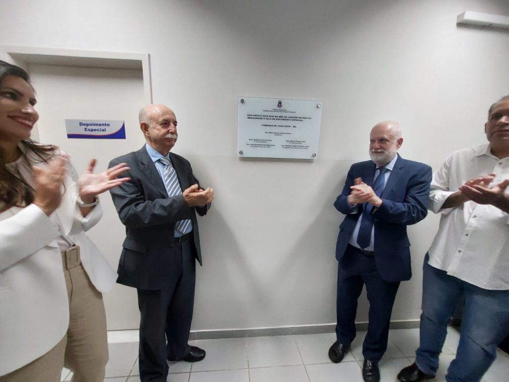 Presidente do TJBA reinaugura Fórum de Casa Nova e inaugura Sala Passiva e Sala de Depoimento Especial  