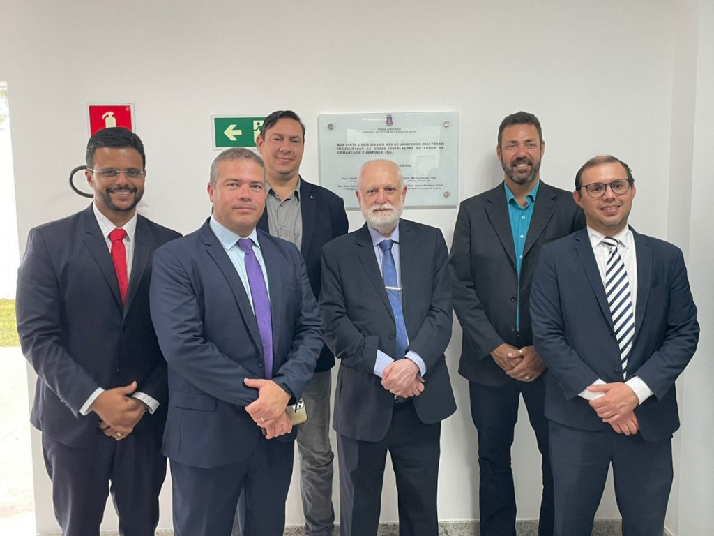 Eunápolis: Presidente do TJBA inaugura Fórum, Sala Passiva e Sala de Depoimento Especial na Comarca  