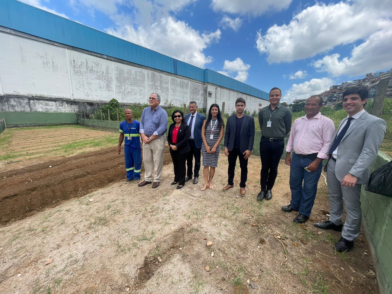 TJBA inaugura horta solidária na Casa Pia; primeira fora das instalações da Corte   