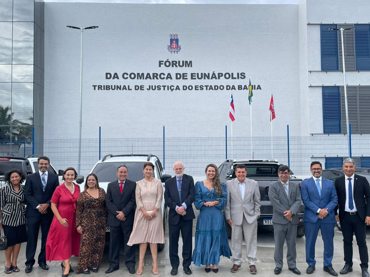 Eunápolis: Presidente do TJBA inaugura Fórum, Sala Passiva e Sala de Depoimento Especial na Comarca  