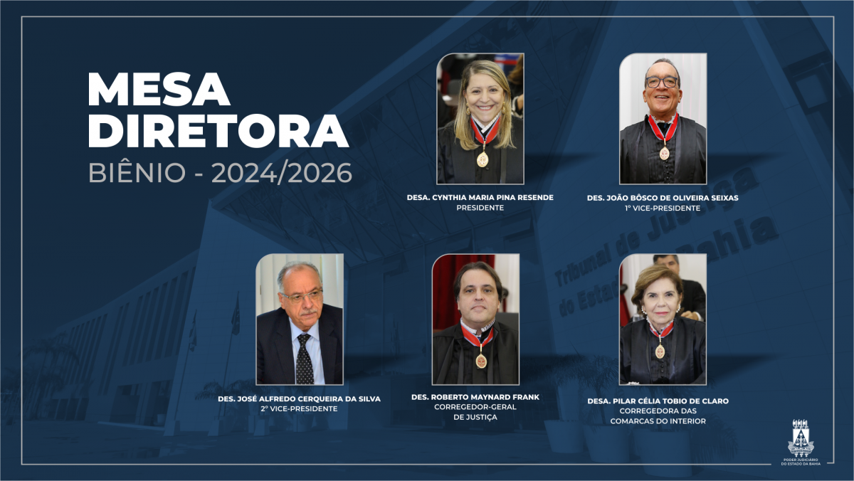 Solenidade de posse da nova Mesa Diretora do TJBA acontece amanhã (01)   