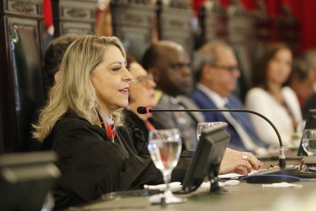 Presidente eleita para o biênio 2024-2026 do TJBA realça o estreitamento no diálogo com o cidadão e a valorização de magistrados e servidores   