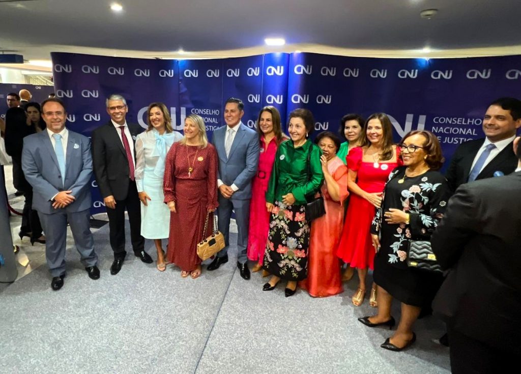 Pela primeira vez, a Bahia é representada por um Desembargador do TJBA como Conselheiro do CNJ; Presidente do Judiciário baiano prestigia a solenidade   