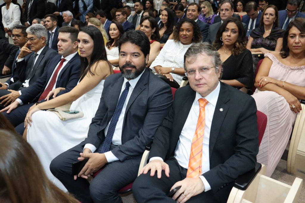 Presidente do TJBA prestigia posse do novo Procurador-Geral de Justiça da Bahia, Pedro Maia   