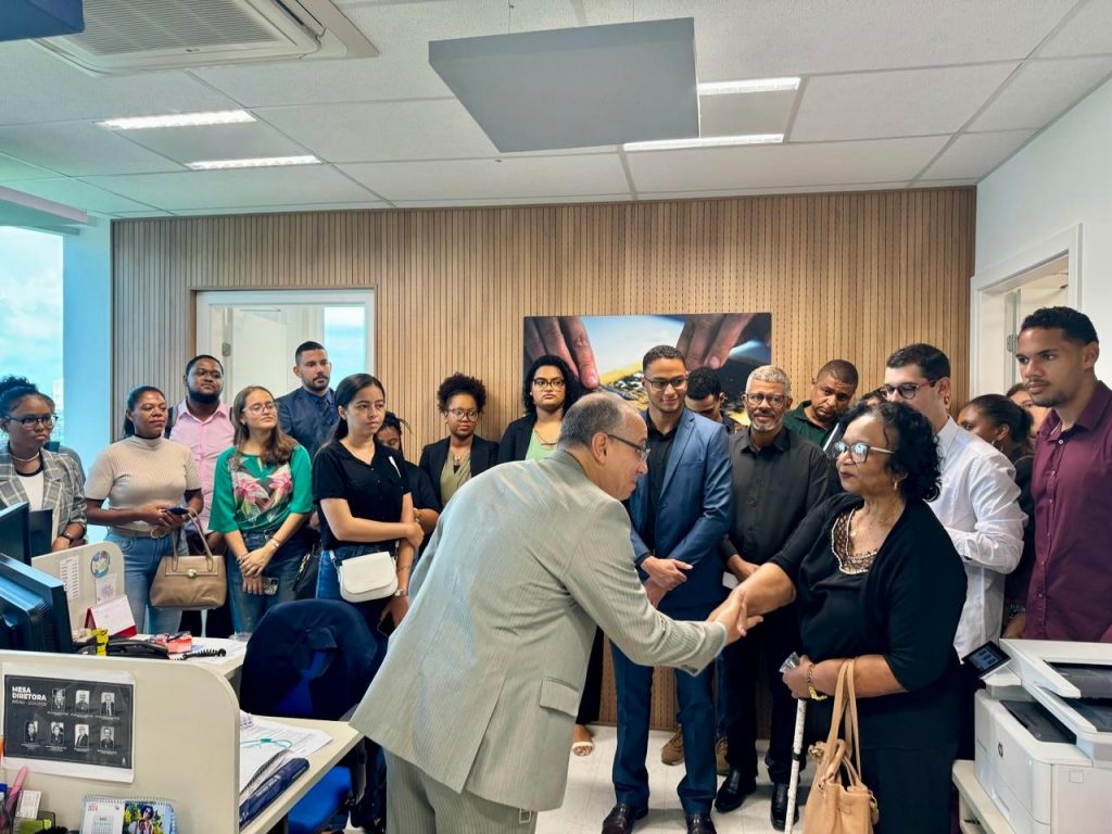 Conhecendo o Judiciário: Estudantes universitários fazem visita guiada ao Fórum Ruy Barbosa e ao edifício-sede do TJBA   