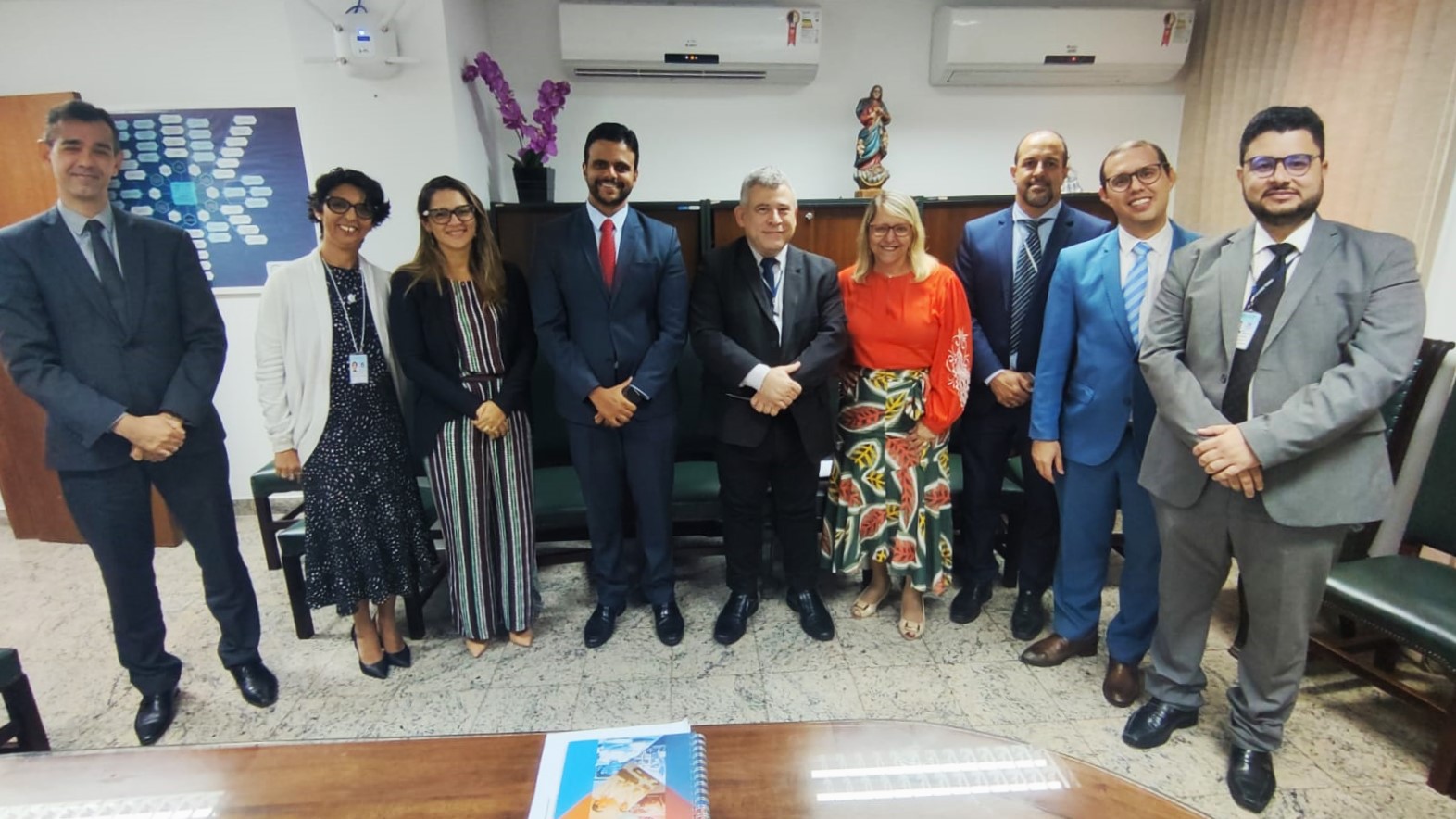 Presidente do TJBA faz reunião de planejamento estratégico com diretorias administrativas   