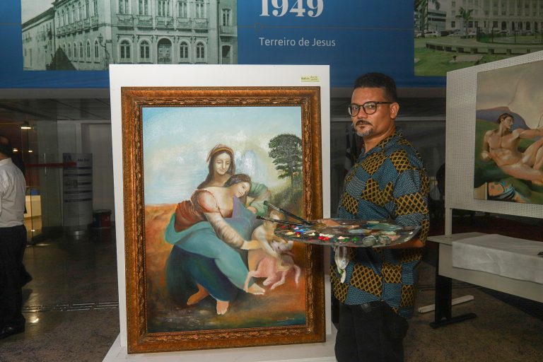 Artista Plástico Dimas Gomes apresenta exposição de pinturas no TJBA de 15 a 26 de abril  