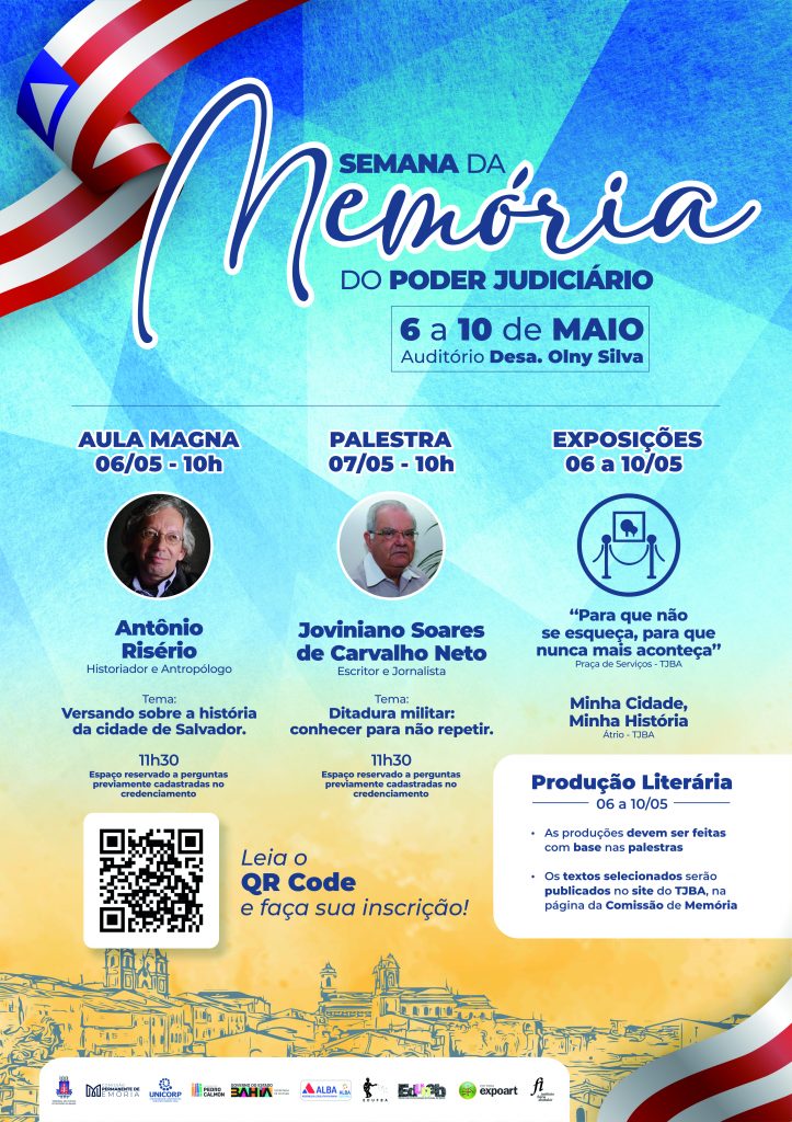 Conheça as exposições fotográficas que integram a Semana da Memória do TJBA; evento começa dia 06/05    