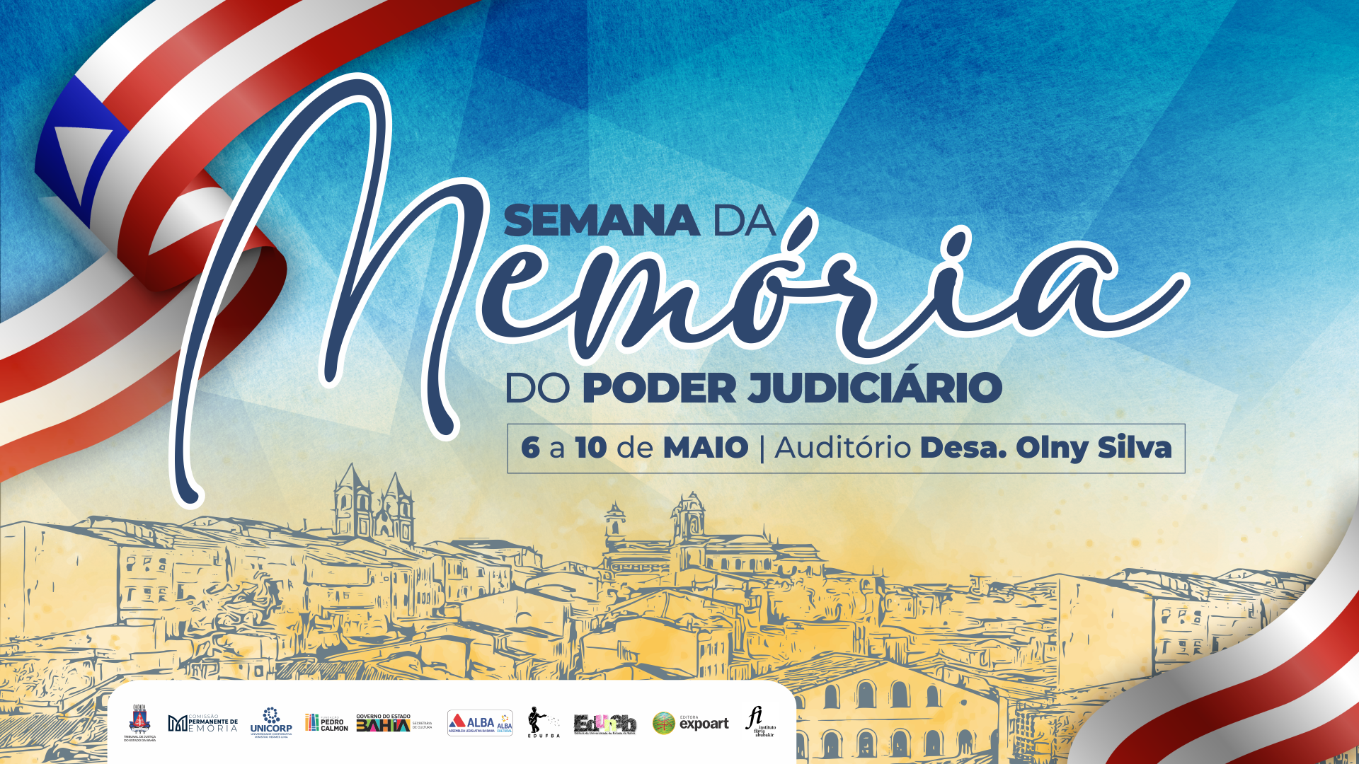 Semana da Memória abre espaço para publicação de artigos dos participantes no site do TJBA    