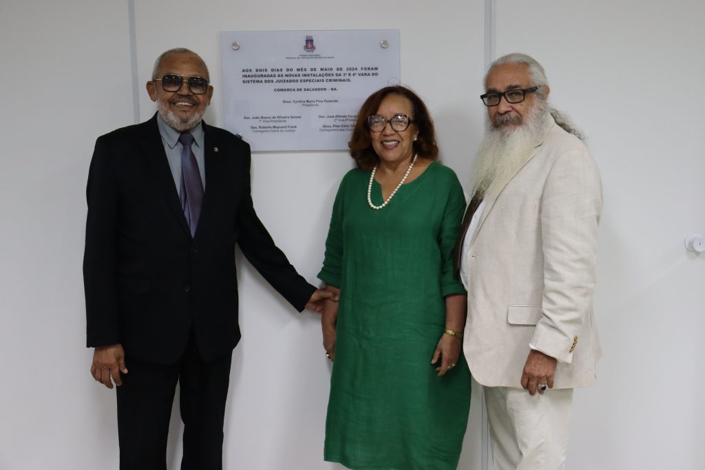 Presidente do TJBA inaugura novas instalações da 3ª e da 4ª Varas Criminais dos Juizados Especiais no Fórum Ministro Adhemar Raymundo da Silva