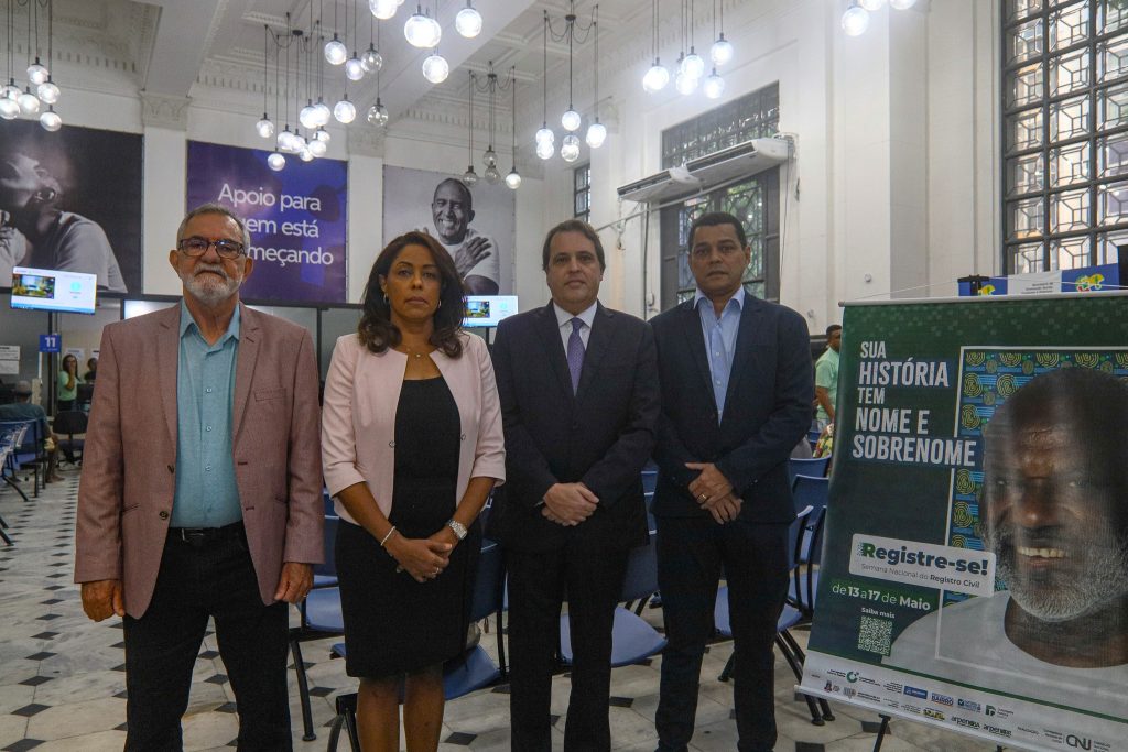 Registre-se: Corregedor-Geral de Justiça do TJBA abre as ações na capital baiana; emissão gratuita da documentação civil vai até sexta-feira (17)    