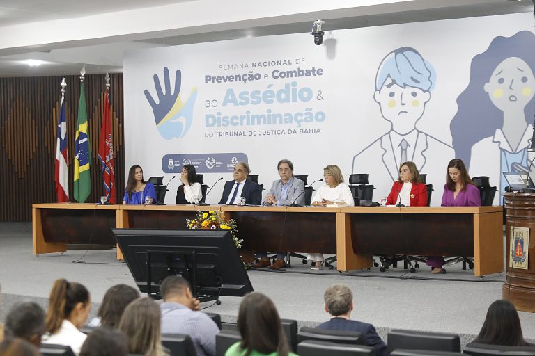 "I Jornada de Prevenção e Combate ao Assédio e à Discriminação" do TJBA: especialistas e magistrados debatem em defesa da justiça e da integridade    