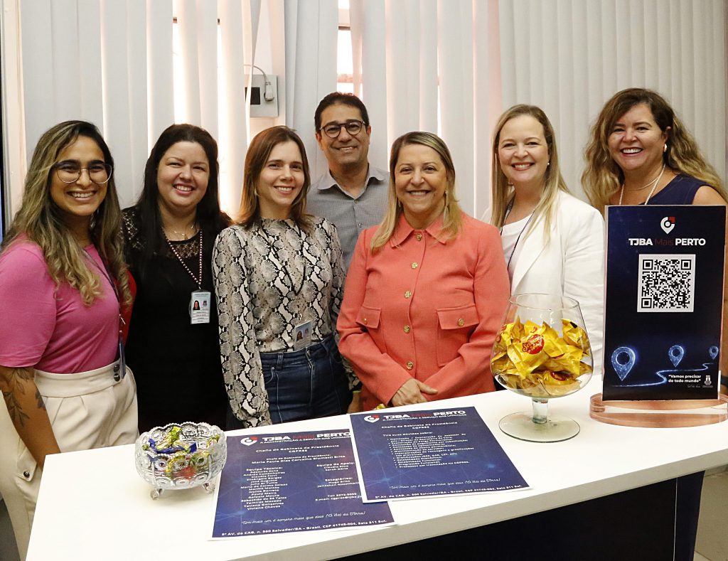 TJBA Mais Perto: Segesp, Setim e Sead participam do projeto e prestam atendimento a magistrados e servidores    