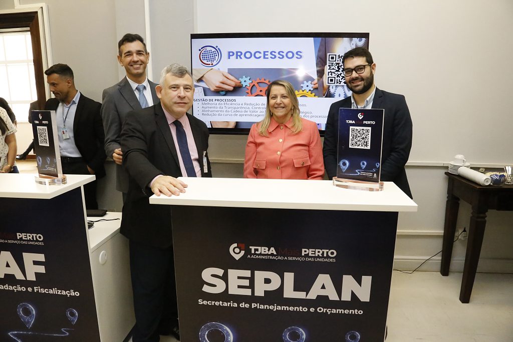 Presidência lança o PPP - Painel de Priorização de Processos; ferramenta foi apresentada durante a visita do Projeto “TJBA Mais Perto”   