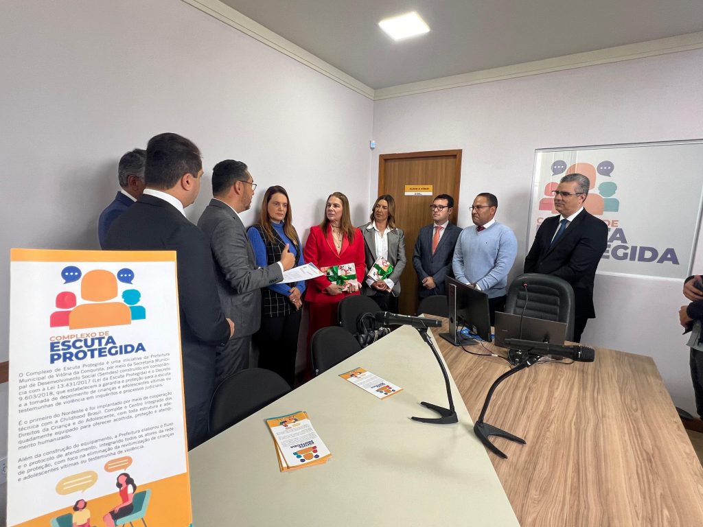 TJBA faz visita institucional ao Complexo de Escuta Protegida em Vitória da Conquista   