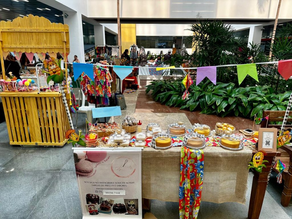TJBA promove feira junina com comidas típicas e artesanato   