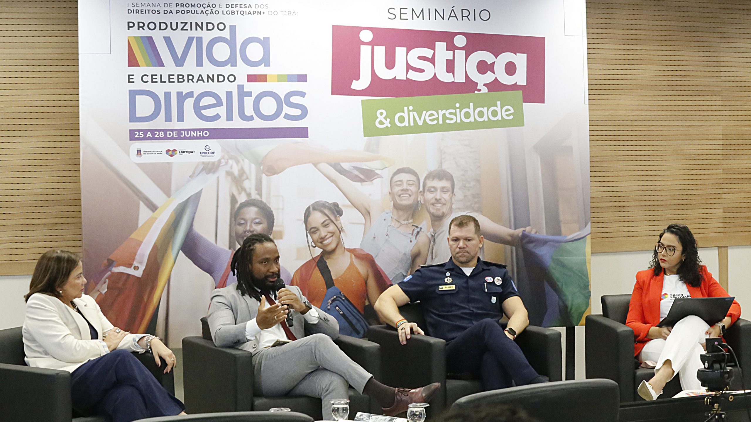 TJBA inicia 1ª Semana de Promoção e Defesa dos Direitos da População LGBTQIAPN+ com Seminário Justiça e Diversidade    