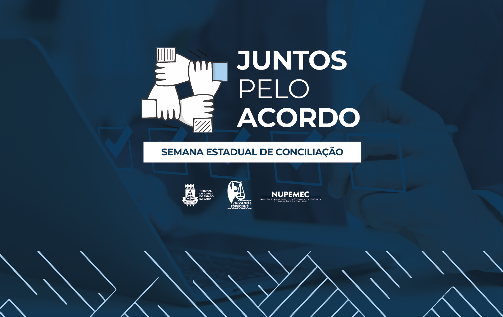 Semana Estadual de Conciliação do TJBA realiza quase 15 mil audiências e reduz processos no Judiciário baiano   