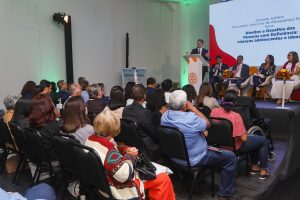 Integrantes da Comissão Permanente de Acessibilidade e Inclusão participam da 5ª Conferência Distrital do Rotary    