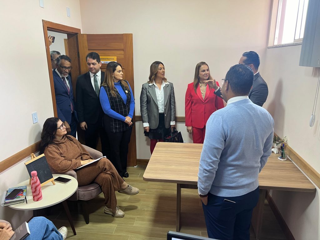 TJBA faz visita institucional ao Complexo de Escuta Protegida em Vitória da Conquista   