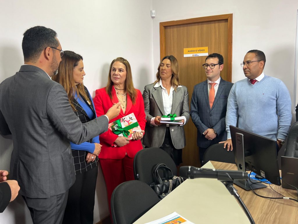 TJBA faz visita institucional ao Complexo de Escuta Protegida em Vitória da Conquista   
