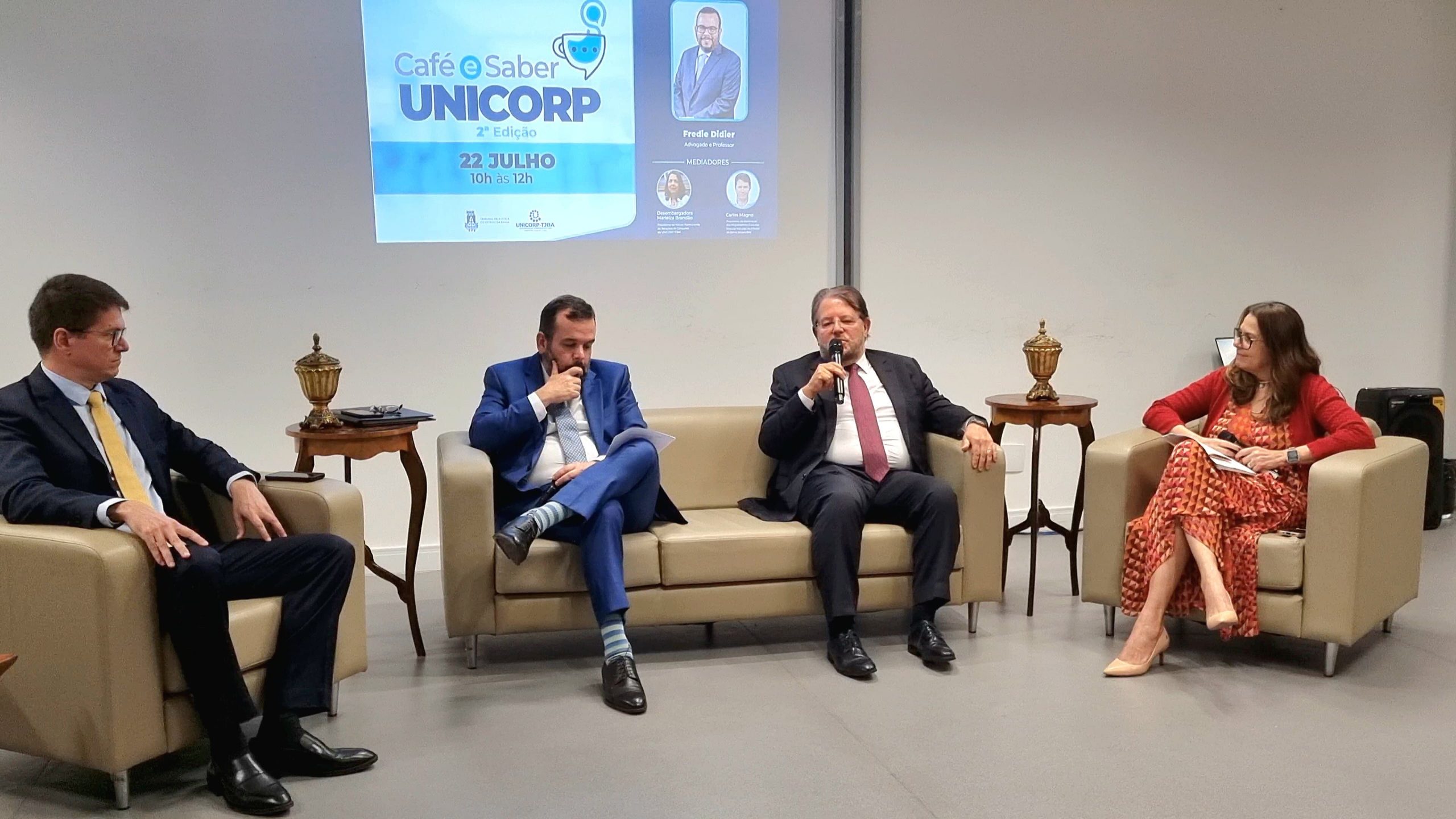 Café & Saber Unicorp: Jurista Fredie Didier aponta caminhos para a Justiça Multiportas   