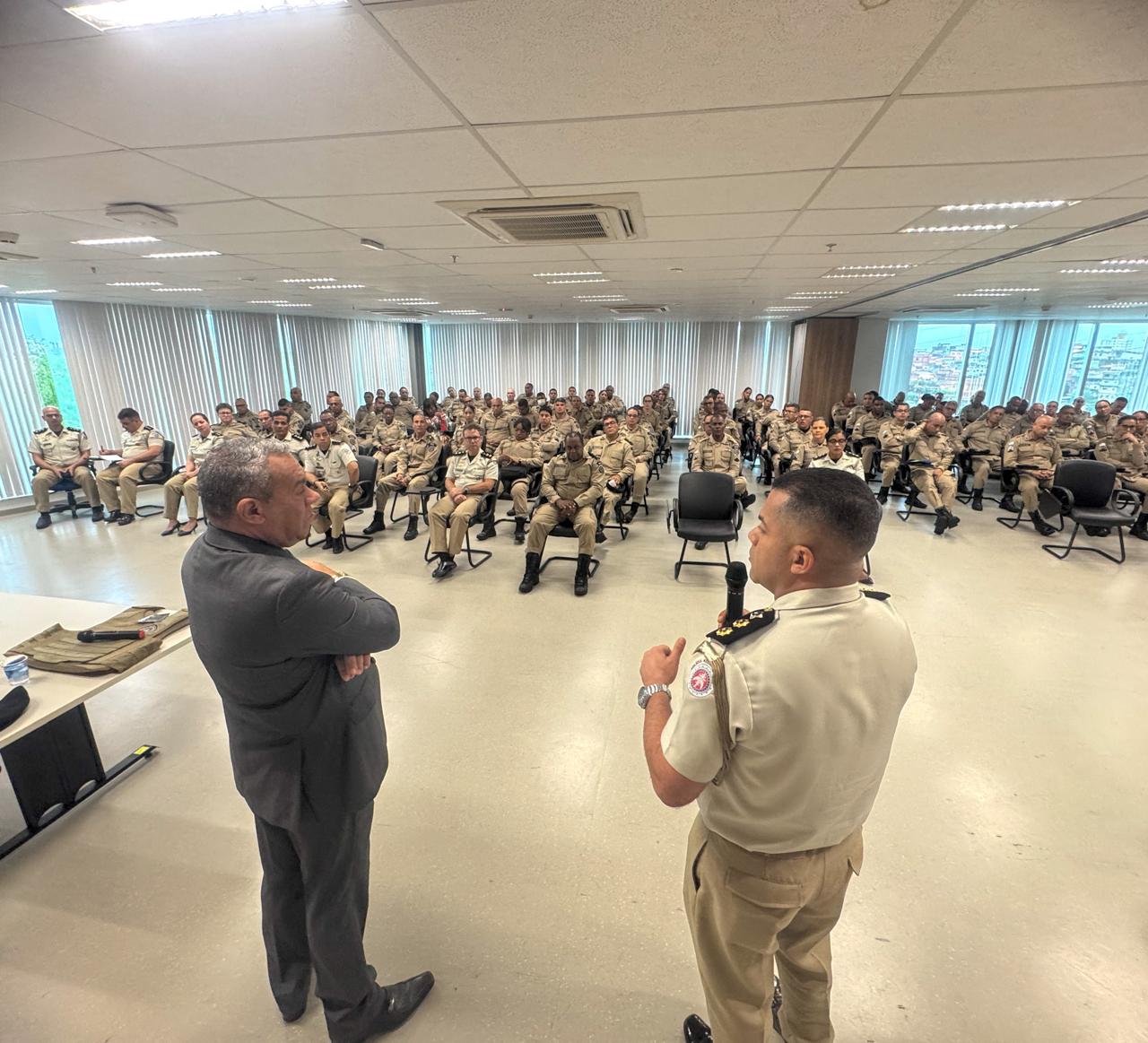 Gabinete de Segurança Institucional do TJBA realiza Parada Geral   