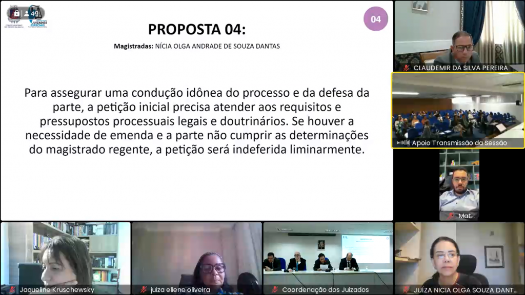 Colégio de Magistrados dos Juizados Especiais elege nova Mesa Diretora e vota enunciados