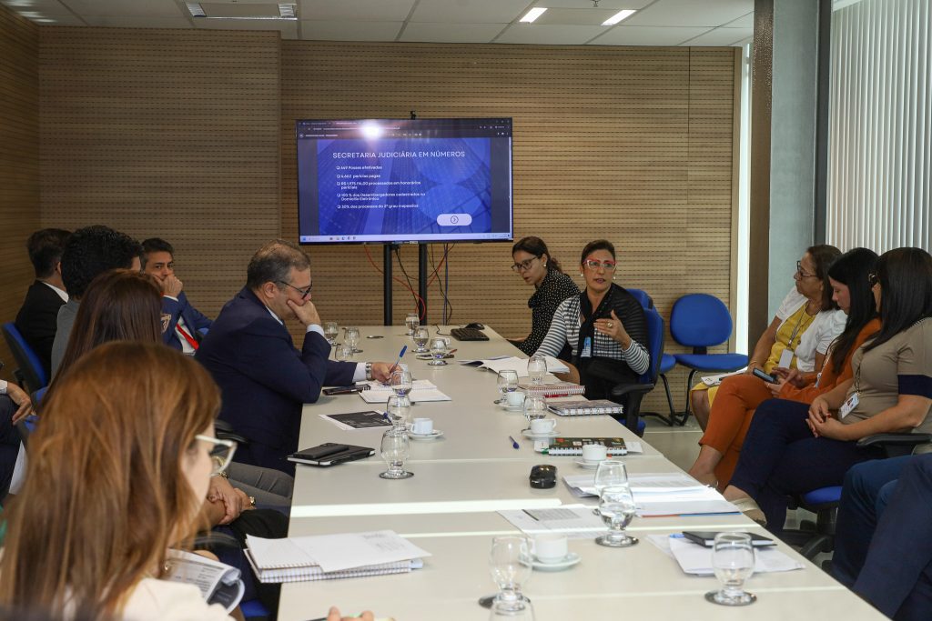 Secretaria-Geral da Presidência faz reunião de acompanhamento do Plano Diretor Anual do TJBA    